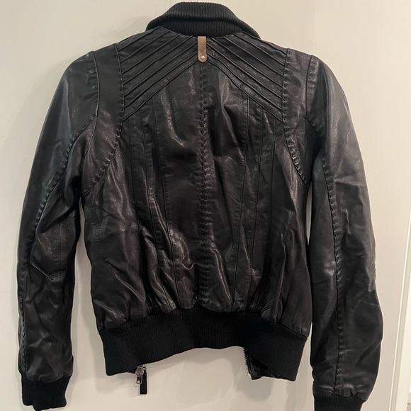 Mackage for Aritzia leather jacket - Picture 2 of 3